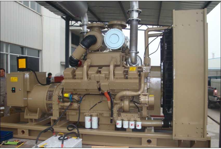 爱辉应急800kw康明斯高压系列柴油发电机组